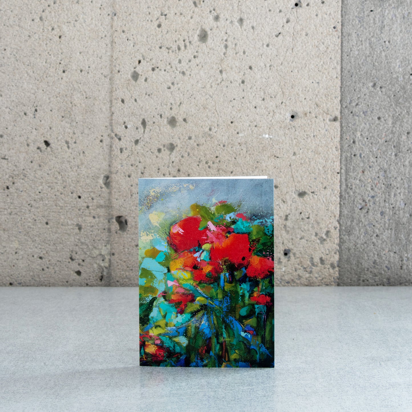 Carte pliée "L'étonnant Bouquet" - Annie Durette