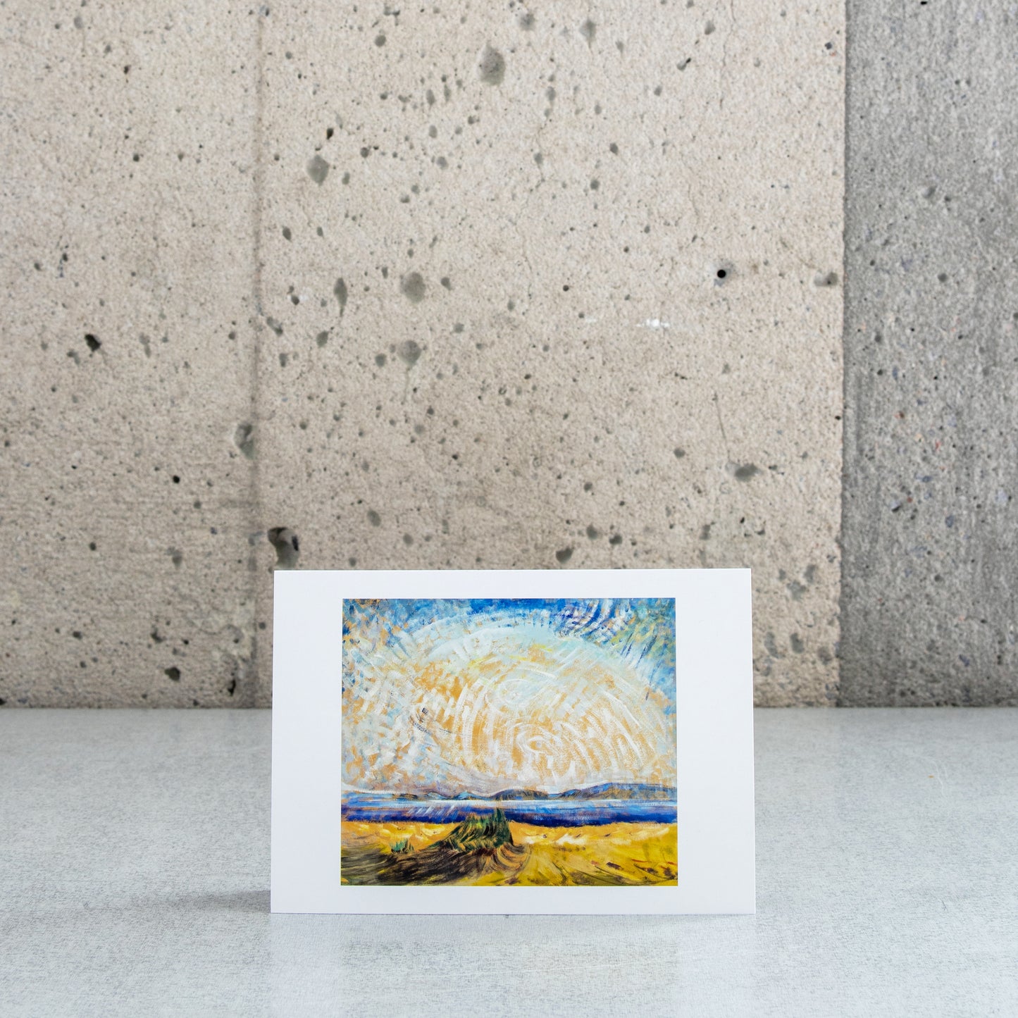 "Strait of Juan de Fuca" folded map - Emily Carr