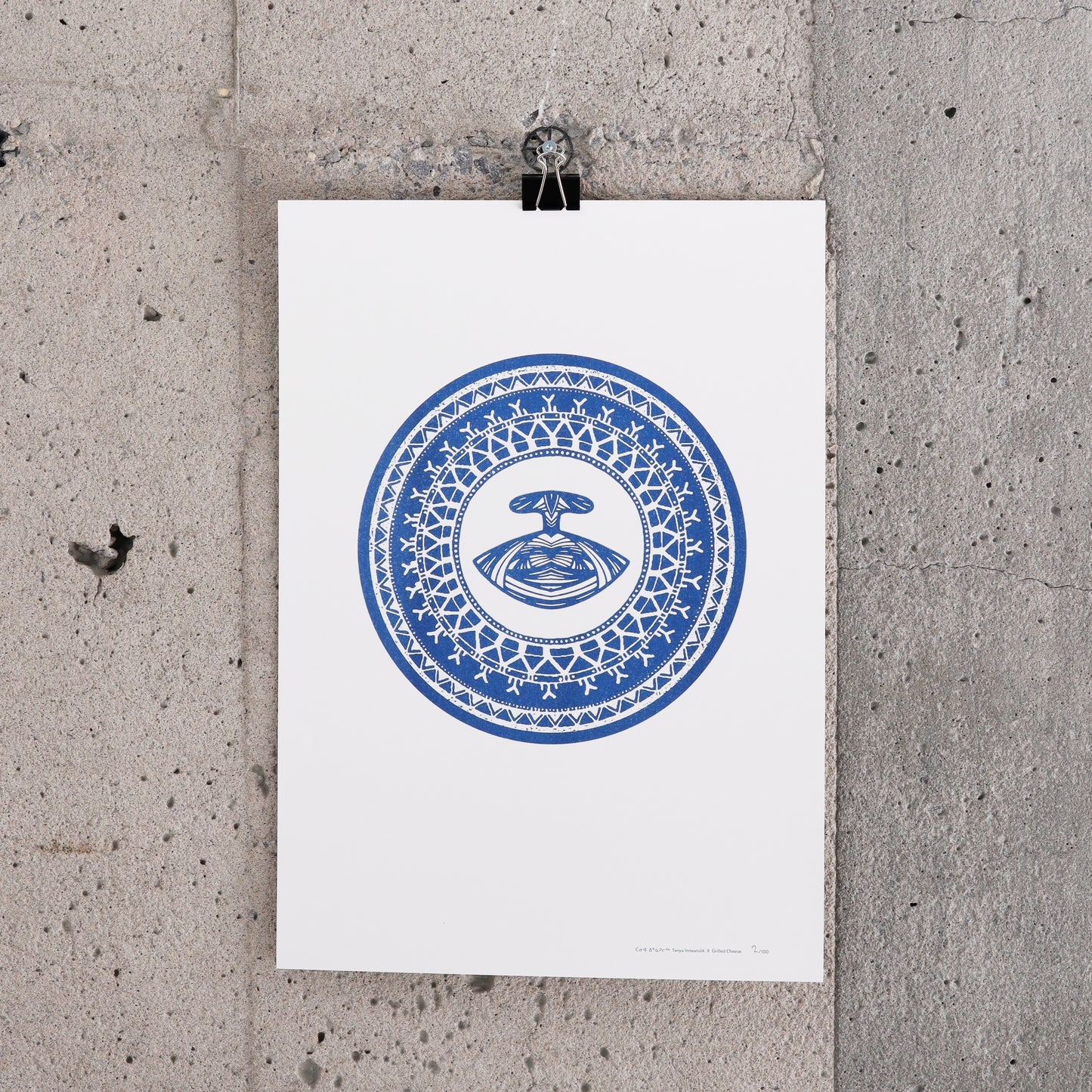 Poster "Ulu Mandala" - Tanya Innaarulik