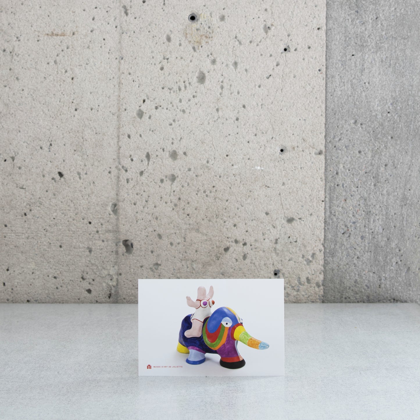 Postcard "Elephant and Nana" - Niki de Saint Phalle