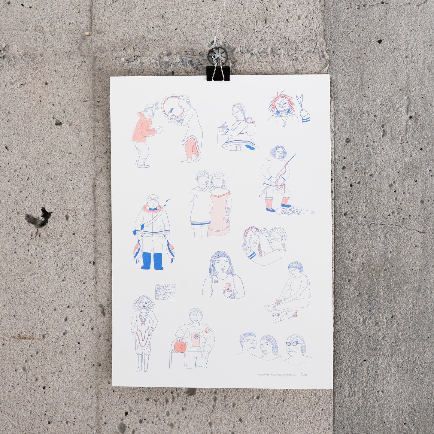 Poster "Modern Women's Professions" - Arsaniq Deer