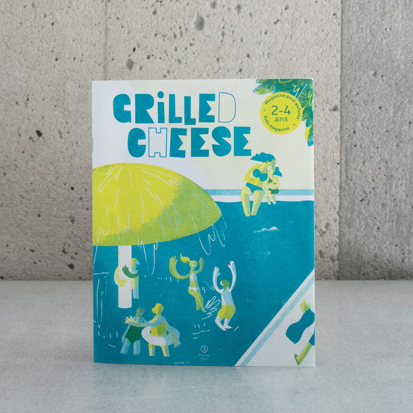 Magazine Grilled Cheese - 2-4 ans - No. 3 - Piscine