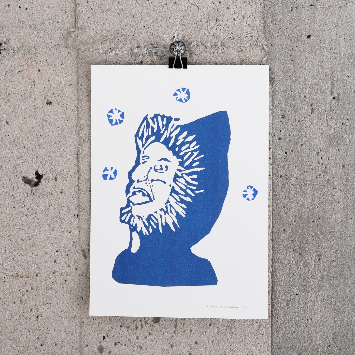 "Eskimo Man" Poster - Passa Mangiuk