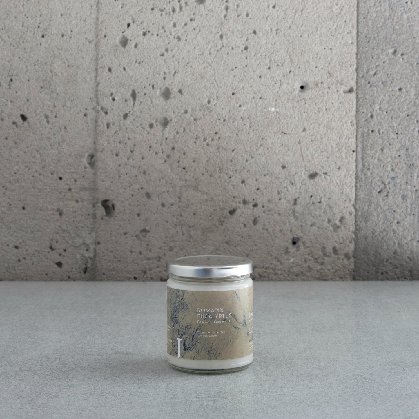 Bougie Wilfrid Corbeil " Romarin eucalyptus"