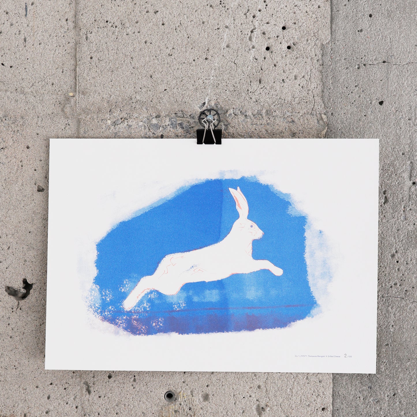 Poster "Arctic Hare" - Thomassie Mangiok