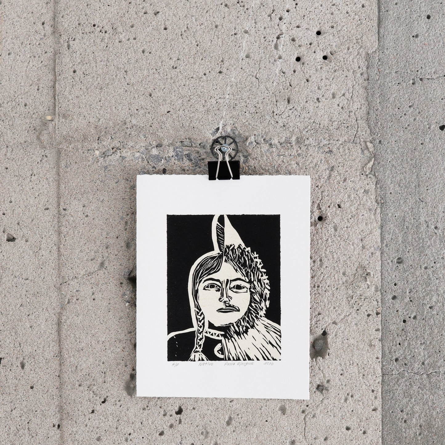 Estampe "Allangajuq" - Passa Mangiuk