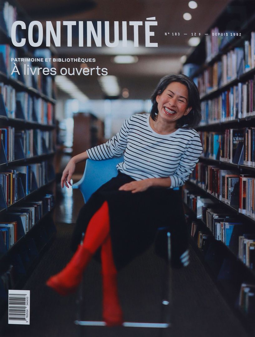Continuité no. 183: Patrimoine et bibliothèques: À livres ouverts (Hiv2025)