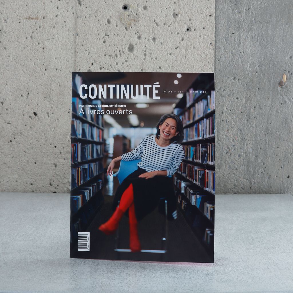 Continuité No. 183: Patrimoine et bibliothèques: À livres ouverts (Hiv2025)