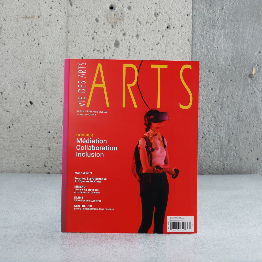 Vie des arts - 253 La médiation médiatisée (Hiv2019)
