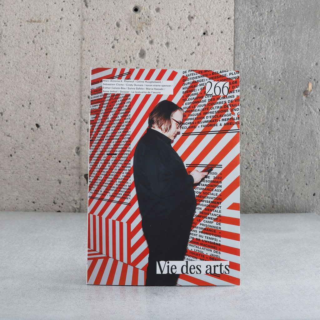 Vie des arts - 266 La textualité de l’œuvre (Prin2022)