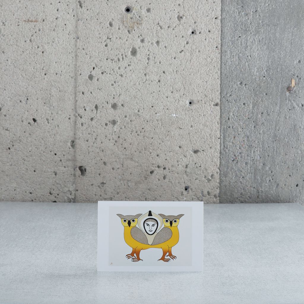 Carte postale "Colourful sentinel" - Kenoujak Ashevak