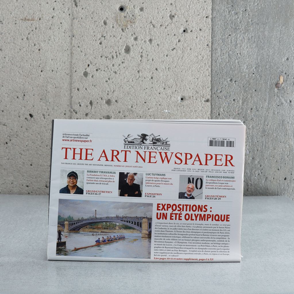 The Art Newspaper, édition française, no. 65 daté Juillet-août 2024