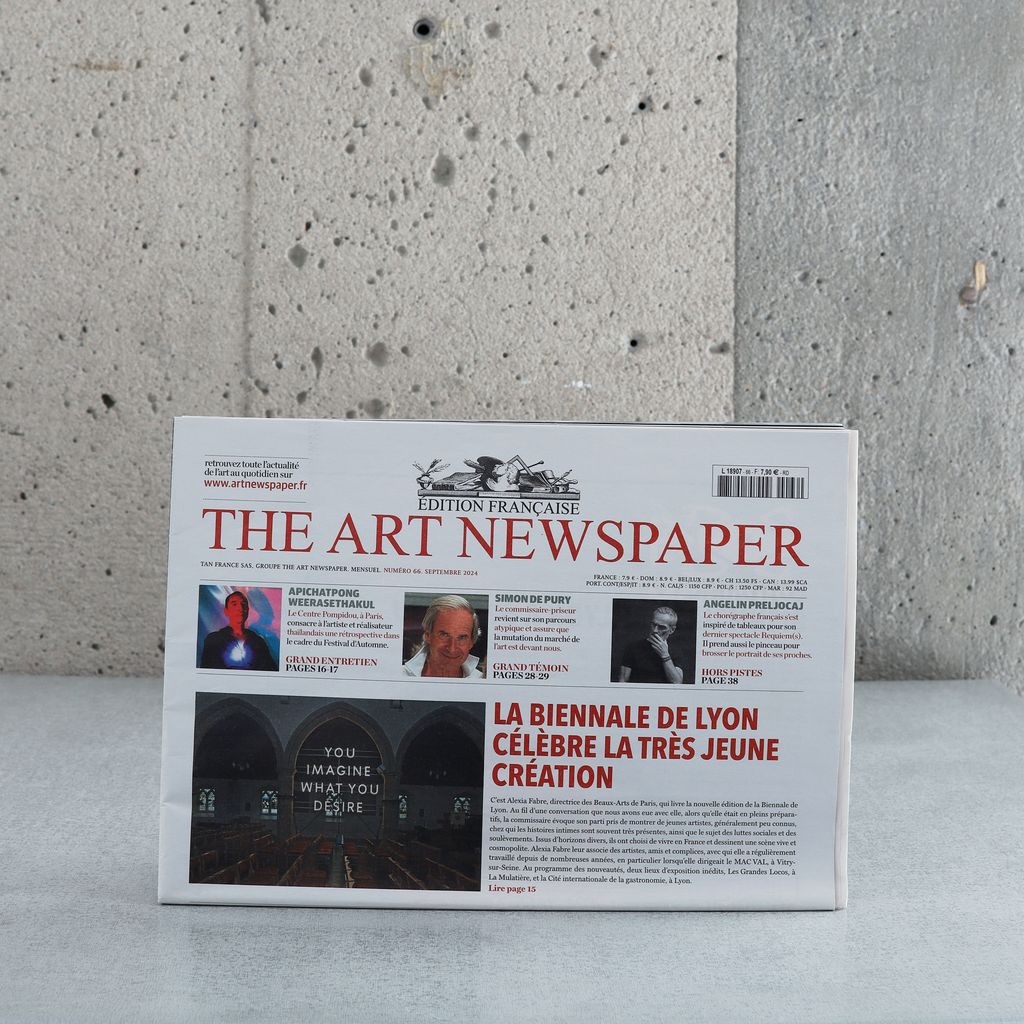 The Art Newspaper édition française, no. 66 daté septembre 2024