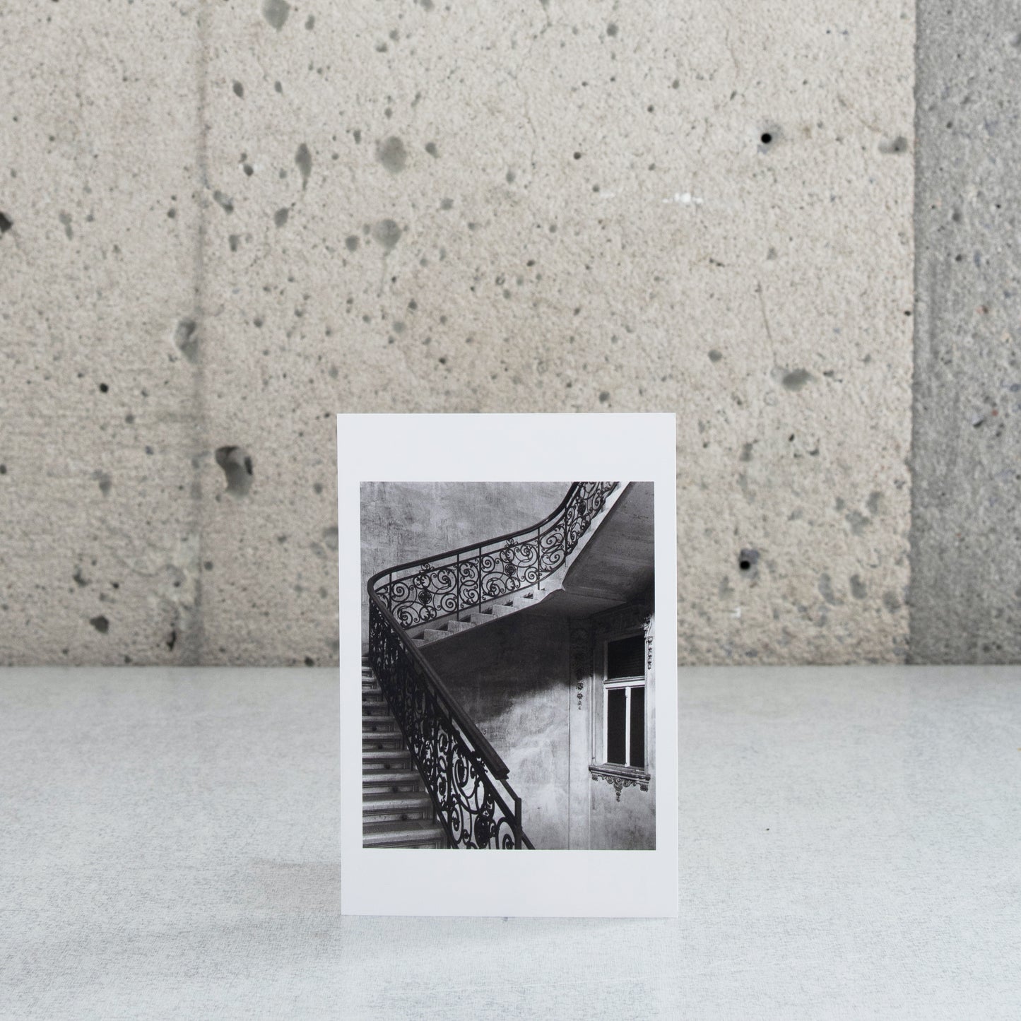 Postcard "Staircase, Lörinc tér 2" - Gabor Szilasi