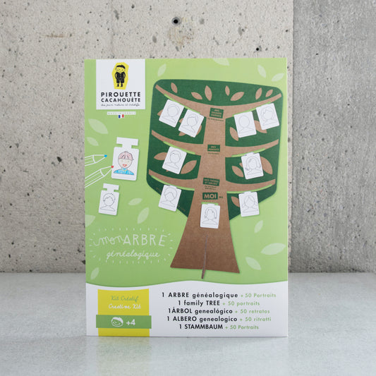 Kit créatif - Arbre généalogique - Pirouette Cacahouète
