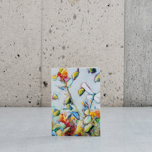 Carte pliée "La valse libellule" - Annie Durette