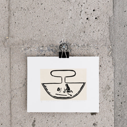 Estampe "Women tools and favorite tools"- Qumaq M. Iyaituk