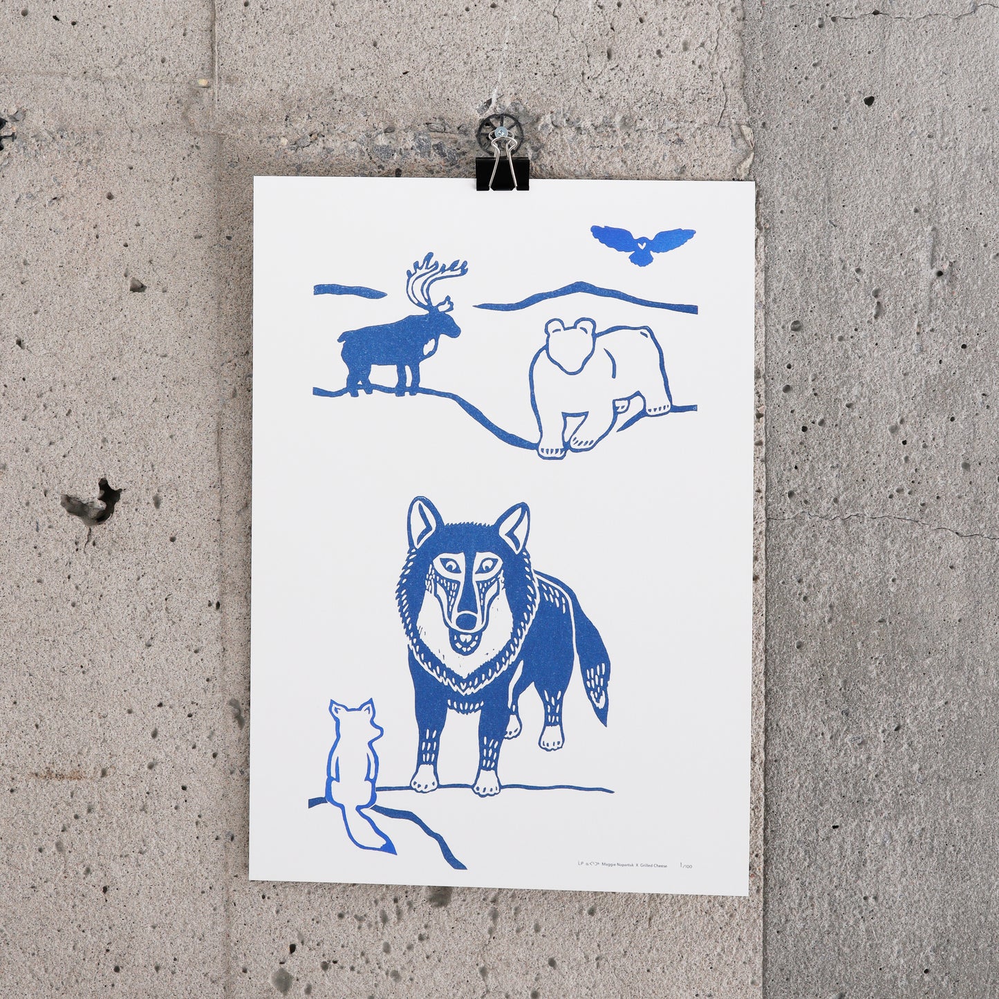 Poster "Animals" - Maggie Napartuk