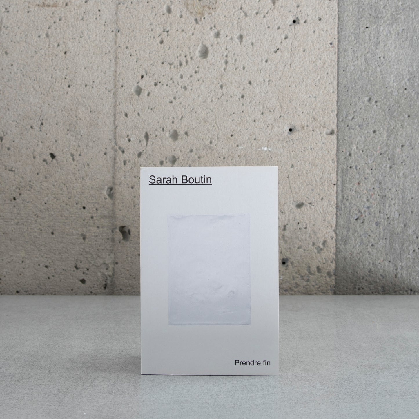 Prendre fin - Sarah Boutin