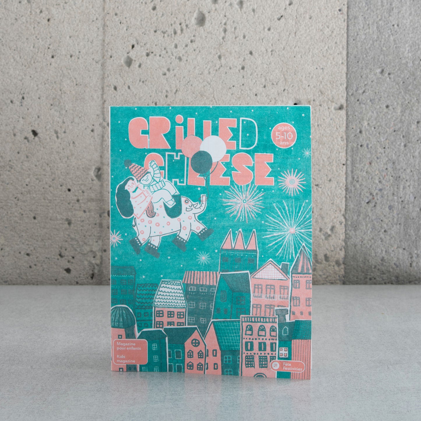 Magazine Grilled Cheese - 5-10 ans - No. 21 - Fête