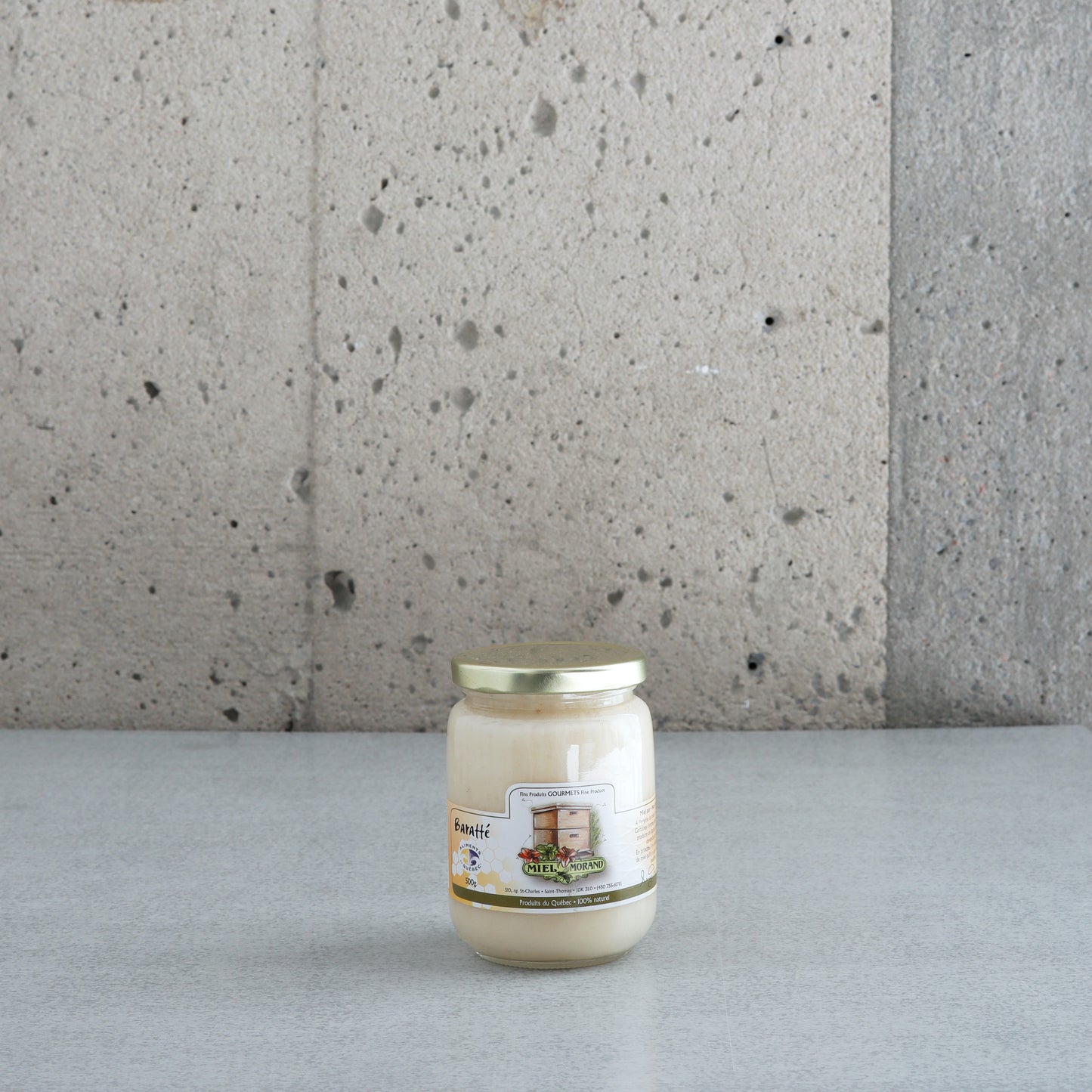 500g Churned Honey - Morand Honey