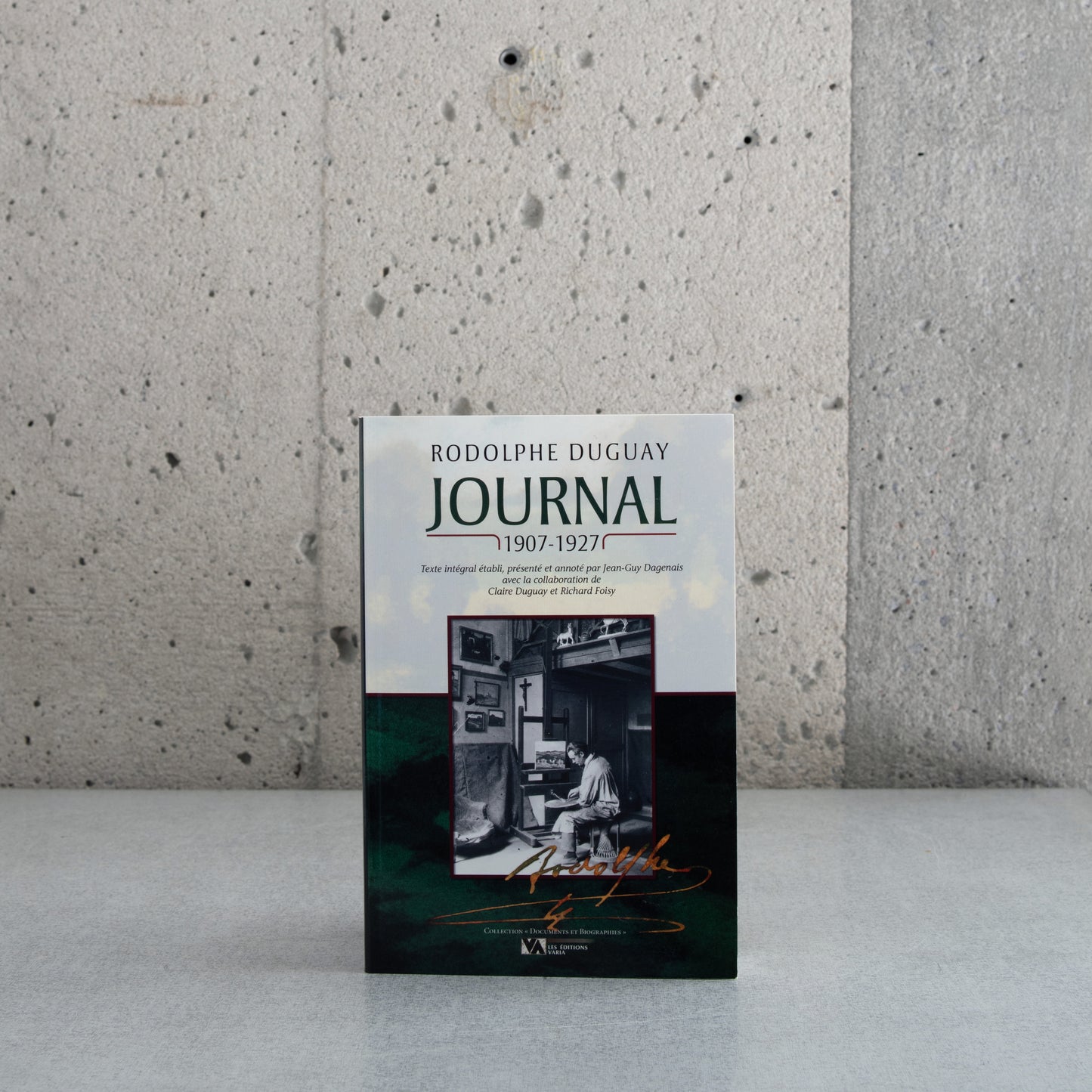 Journal 1907 à 1927 - Rodolphe Duguay