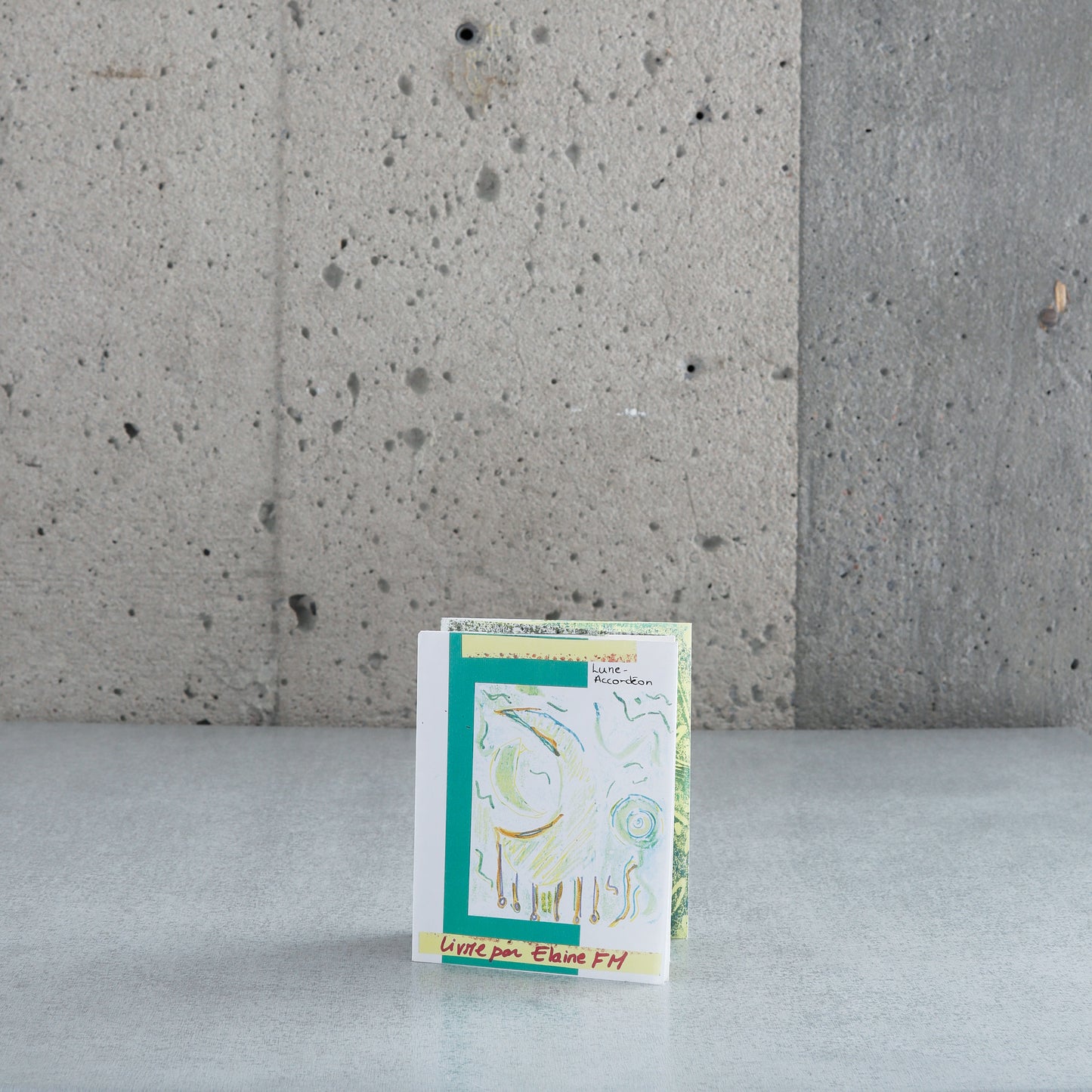 Mini-zine "Lune-Accordéon" - Elaine Fafard-Marconi