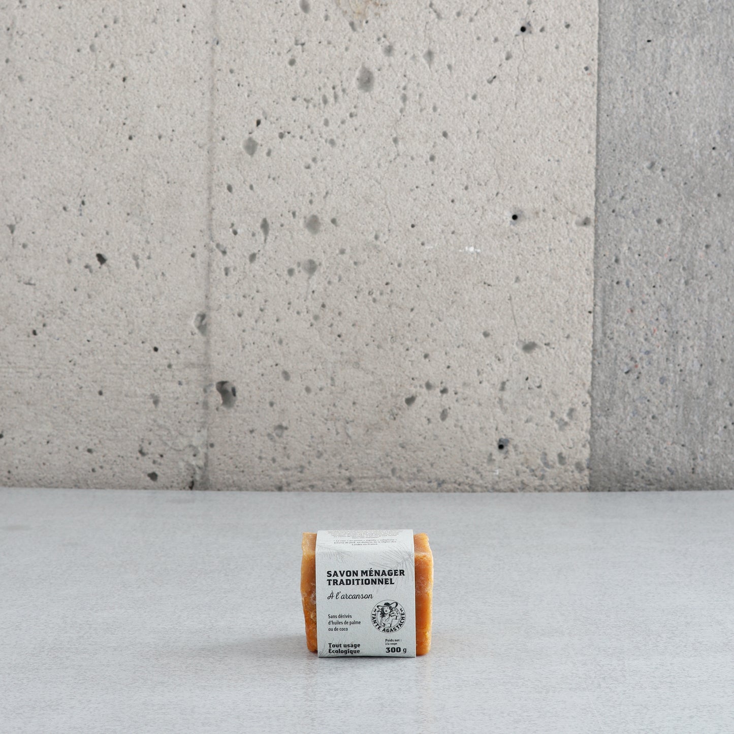 Savon ménager traditionnel à l'arcanson - Tante Agastache