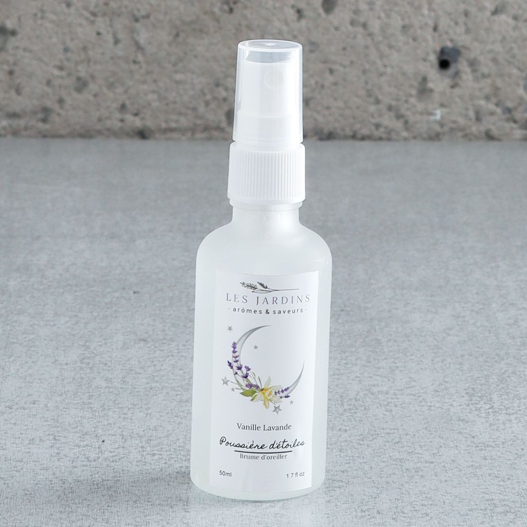 Brume d'oreiller "Poussière d'étoiles" 50ml - Les Jardins Arômes et Saveurs