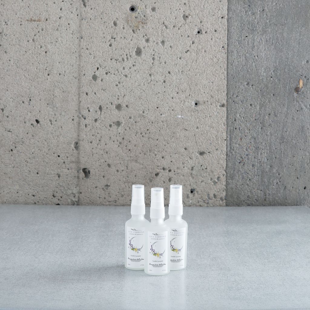 Brume d'oreiller "Poussière d'étoiles" 50ml - Les Jardins Arômes et Saveurs