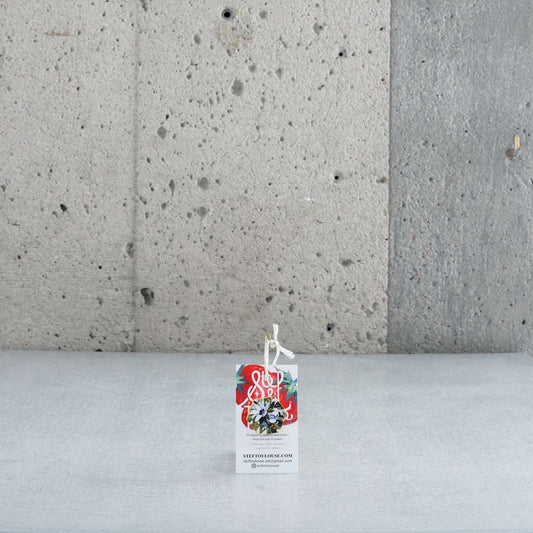 Épinglettes de bois peintes - Stef & Toulouse