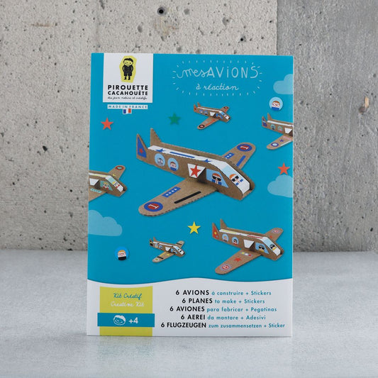 Kit créatif - Avions - Pirouette Cacahouète