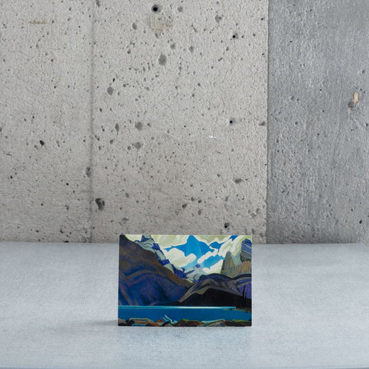 "Clouds Over Lake O'hara" Folded Map - JEH MacDonald