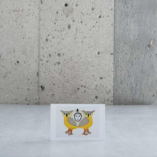 Carte postale "Colourful sentinel" - Kenoujak Ashevak