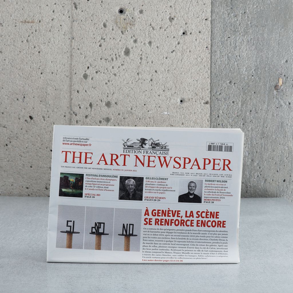 The Art Newspaper, édition française, no. 59 daté janvier 2024