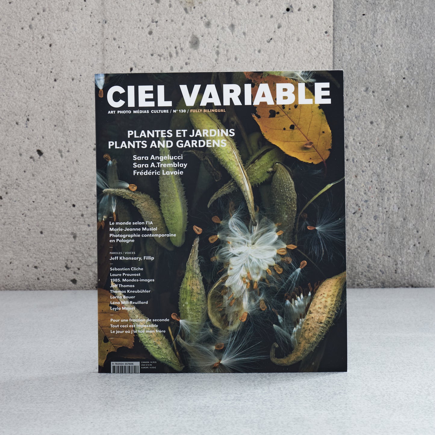 Ciel Variable No. 130: Plantes et jardins (Aut2025)