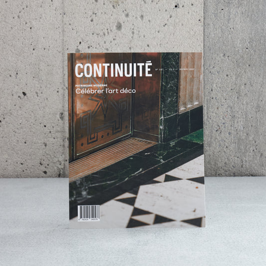 Continuité no. 187: Patrimoine moderne: Célébrer l'art déco (Hiv2026)