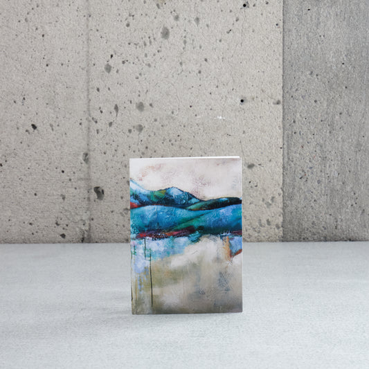 Carte pliée "Entre ciel et mer" - Annie Durette