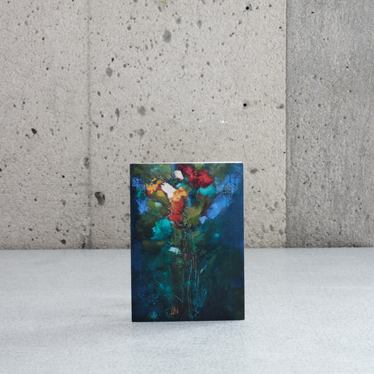 Carte pliée "Parcelle de jardin" - Annie Durette