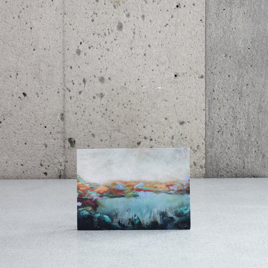 Carte pliée "Littoral" - Annie Durette