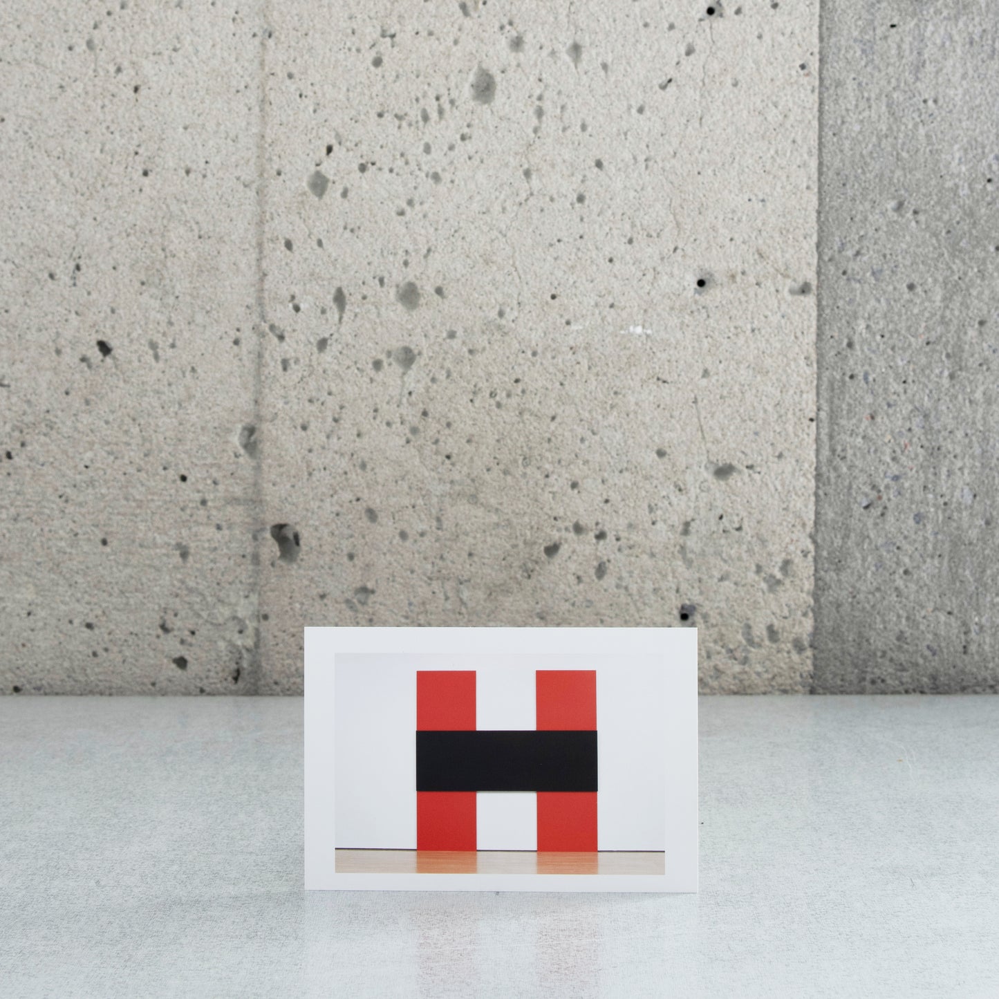 Postcard "The Supremacist Cross, 1991" - Claude Tousignant